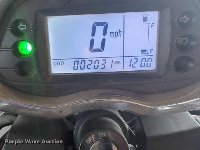 image for item EQ2123 2009 Hyosung Aquila motorcycle