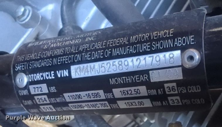 image for item EQ2123 2009 Hyosung Aquila motorcycle