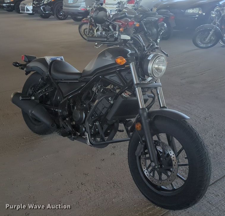 image for item EQ2125 2019 Honda Rebel motorcycle