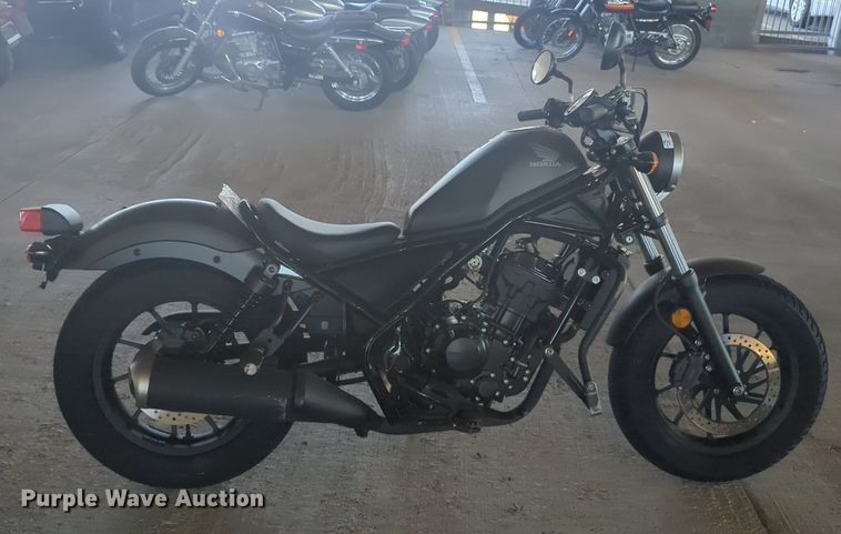 image for item EQ2125 2019 Honda Rebel motorcycle