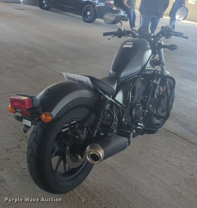 image for item EQ2125 2019 Honda Rebel motorcycle