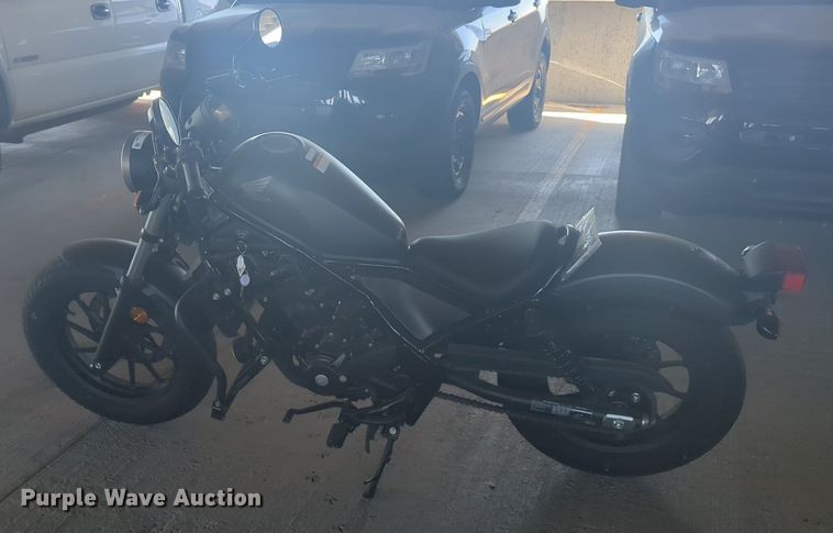 image for item EQ2125 2019 Honda Rebel motorcycle