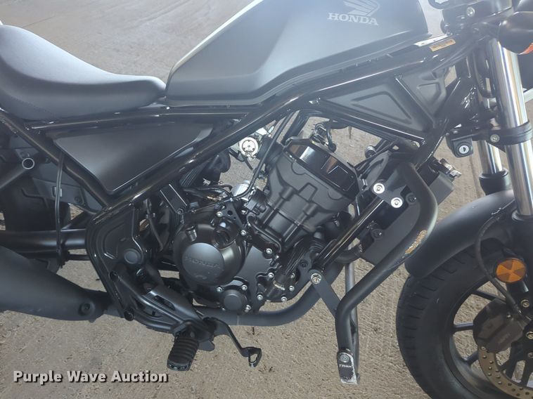 image for item EQ2125 2019 Honda Rebel motorcycle