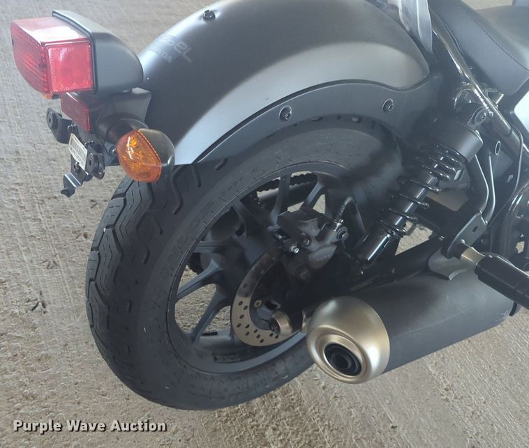 image for item EQ2125 2019 Honda Rebel motorcycle