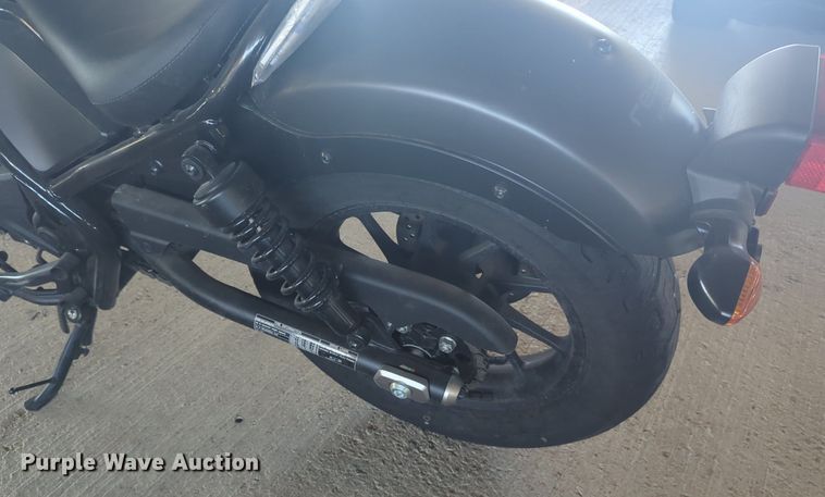 image for item EQ2125 2019 Honda Rebel motorcycle