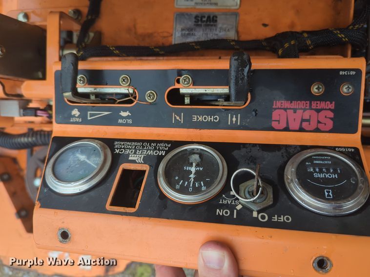 image for item EQ2201 Scag  Turf Tiger ZTR lawn mower