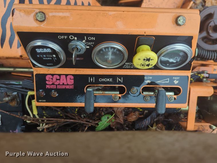 image for item EQ2202 Scag Turf Tiger ZTR lawn mower