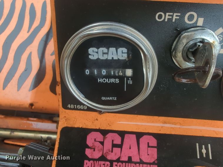 image for item EQ2202 Scag Turf Tiger ZTR lawn mower