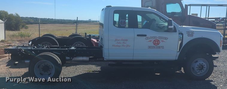 image for item EQ2213 2023 Ford  F550 truck cab and chassis