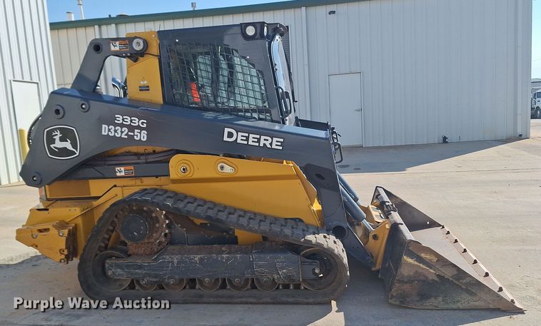 image for item EQ2299 2021 John Deere 333G tracked skid steer loader
