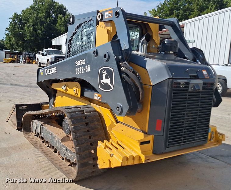 image for item EQ2299 2021 John Deere 333G tracked skid steer loader