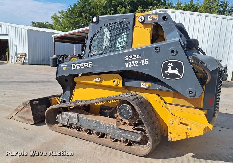 image for item EQ2299 2021 John Deere 333G tracked skid steer loader