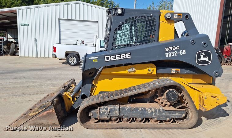 image for item EQ2299 2021 John Deere 333G tracked skid steer loader