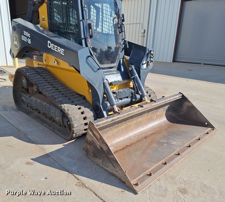 image for item EQ2299 2021 John Deere 333G tracked skid steer loader