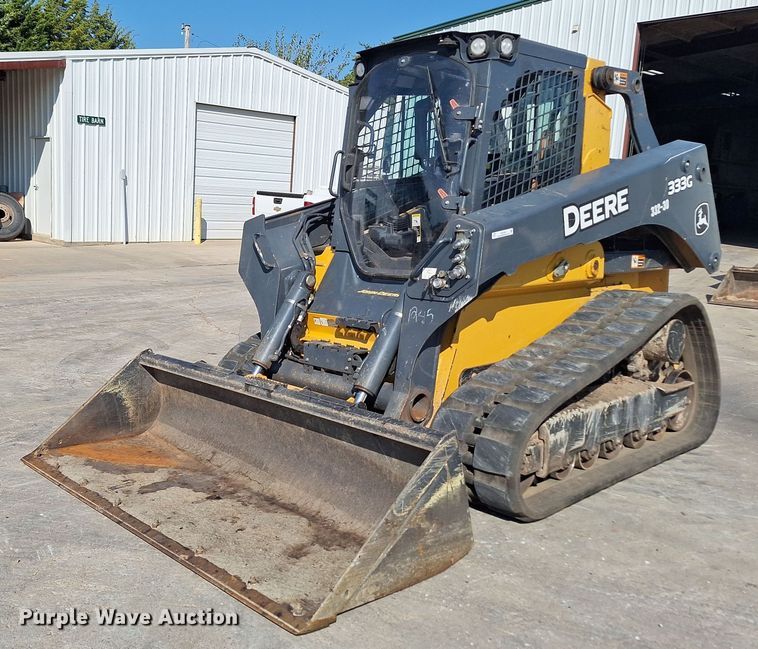 image for item EQ2300 2018 John Deere 333G tracked skid steer loader