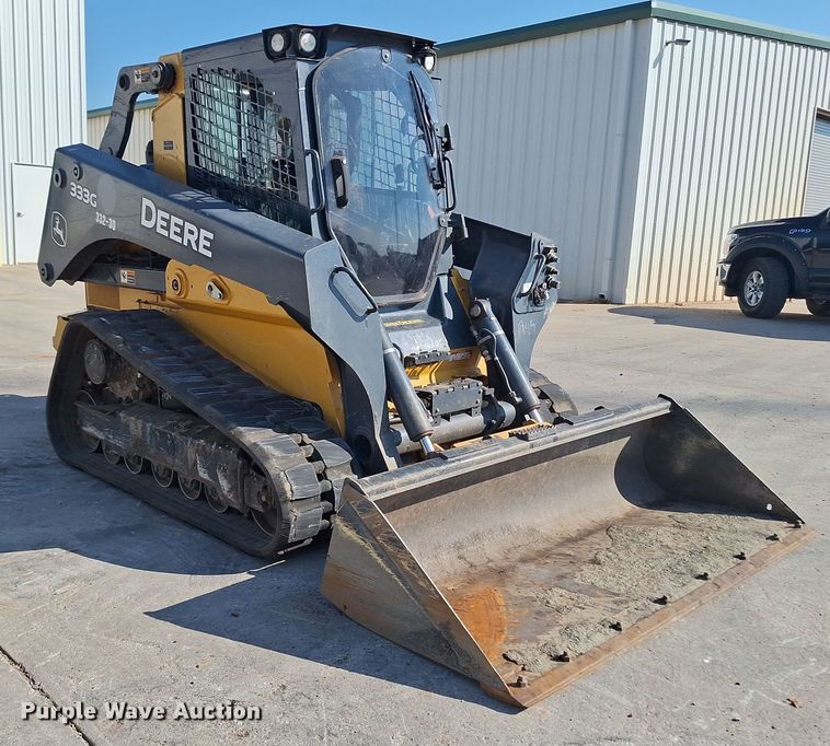 image for item EQ2300 2018 John Deere 333G tracked skid steer loader