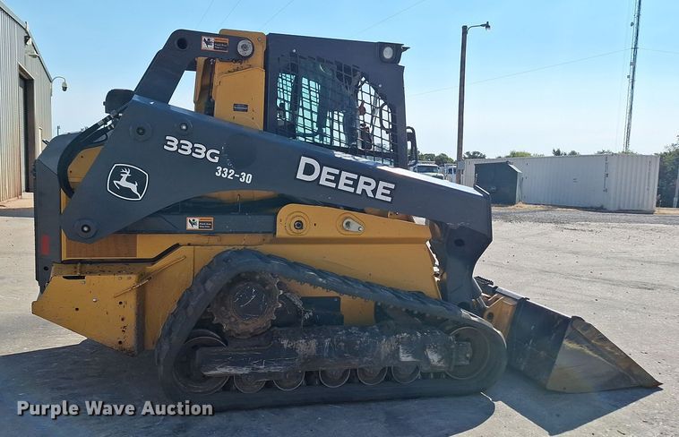 image for item EQ2300 2018 John Deere 333G tracked skid steer loader