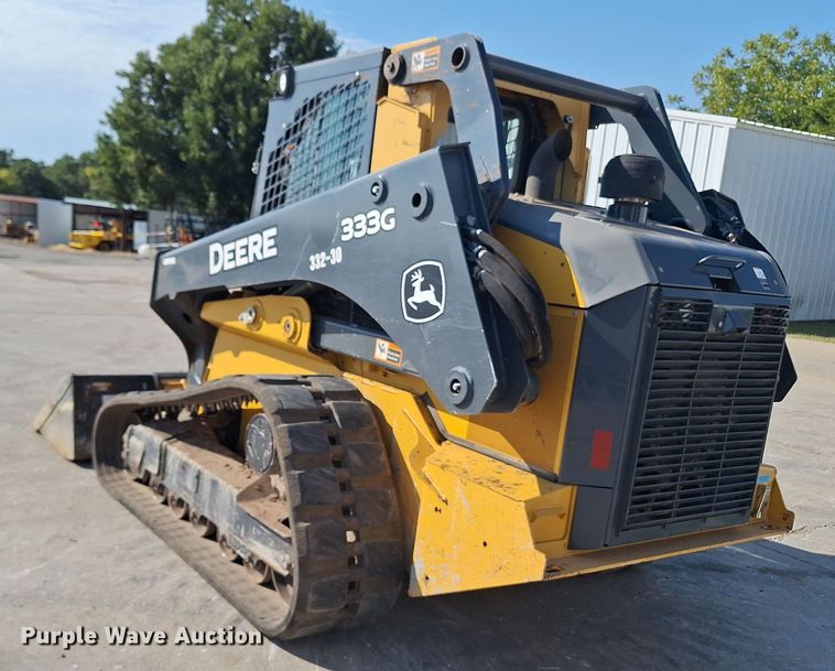 image for item EQ2300 2018 John Deere 333G tracked skid steer loader