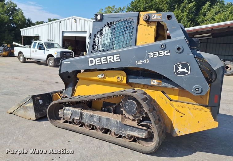 image for item EQ2300 2018 John Deere 333G tracked skid steer loader