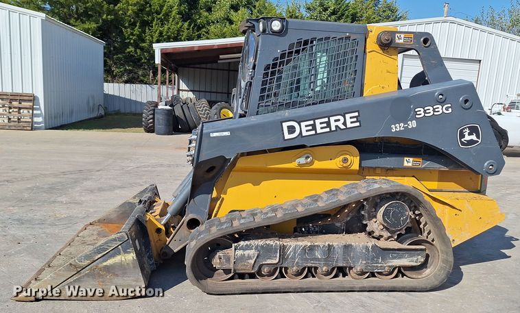 image for item EQ2300 2018 John Deere 333G tracked skid steer loader