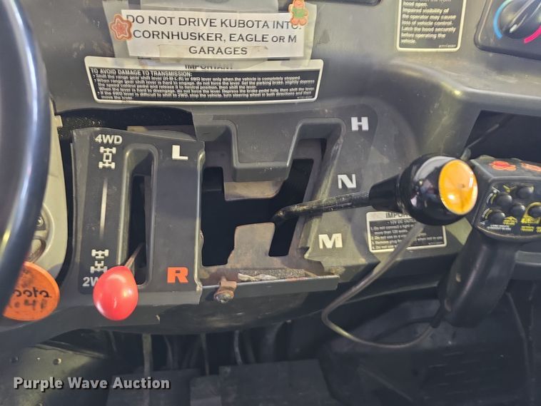 image for item IO9996 2012 Kubota RTV1100 utility vehicle