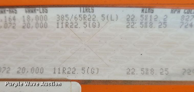 image for item JO9375 2009 Sterling LT9500 dump truck