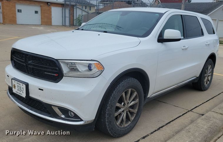 image for item JO9382 2016 Dodge Durango SSV Police   SUV