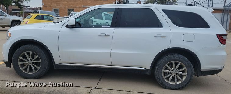 image for item JO9382 2016 Dodge Durango SSV Police   SUV