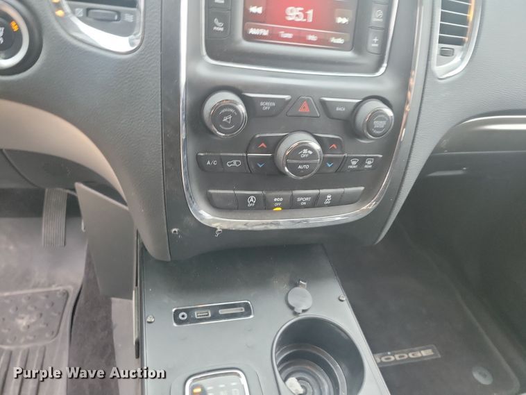 image for item JO9382 2016 Dodge Durango SSV Police   SUV