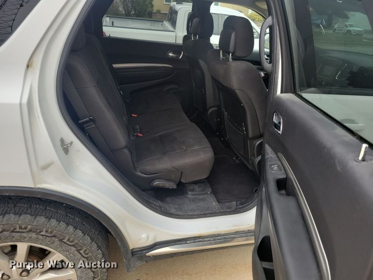 image for item JO9382 2016 Dodge Durango SSV Police   SUV