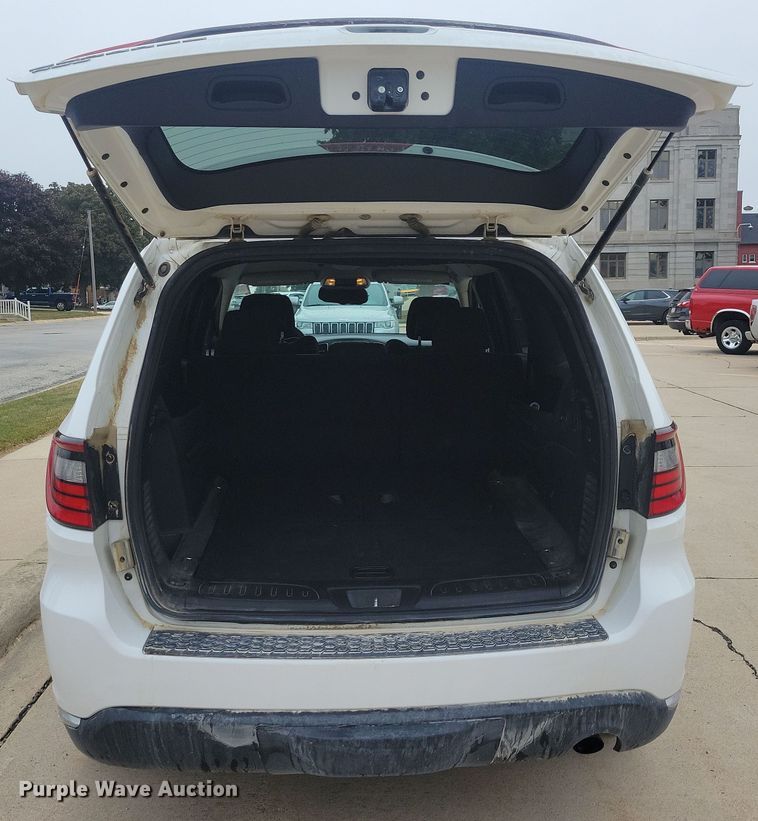 image for item JO9382 2016 Dodge Durango SSV Police   SUV