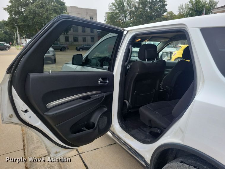 image for item JO9382 2016 Dodge Durango SSV Police   SUV