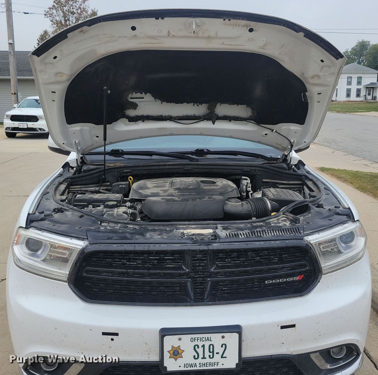 image for item JO9382 2016 Dodge Durango SSV Police   SUV