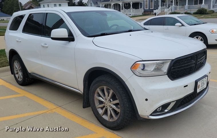 image for item JO9383 2017 Dodge Durango SSV Police SUV