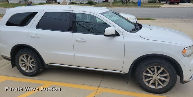 image for item JO9383 2017 Dodge Durango SSV Police SUV