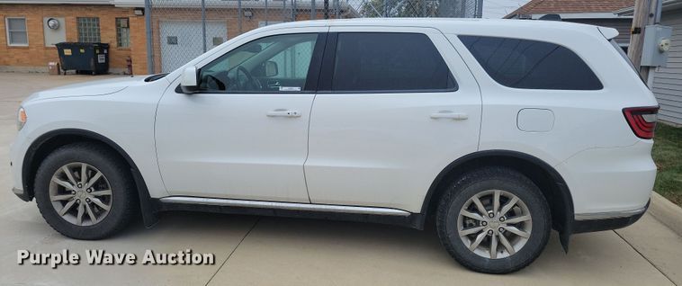 image for item JO9383 2017 Dodge Durango SSV Police SUV