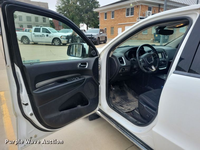 image for item JO9383 2017 Dodge Durango SSV Police SUV