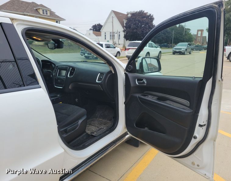 image for item JO9383 2017 Dodge Durango SSV Police SUV