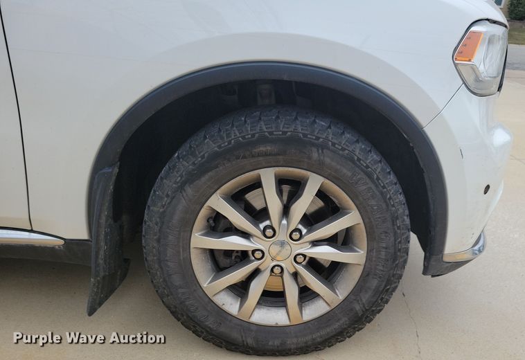 image for item JO9383 2017 Dodge Durango SSV Police SUV