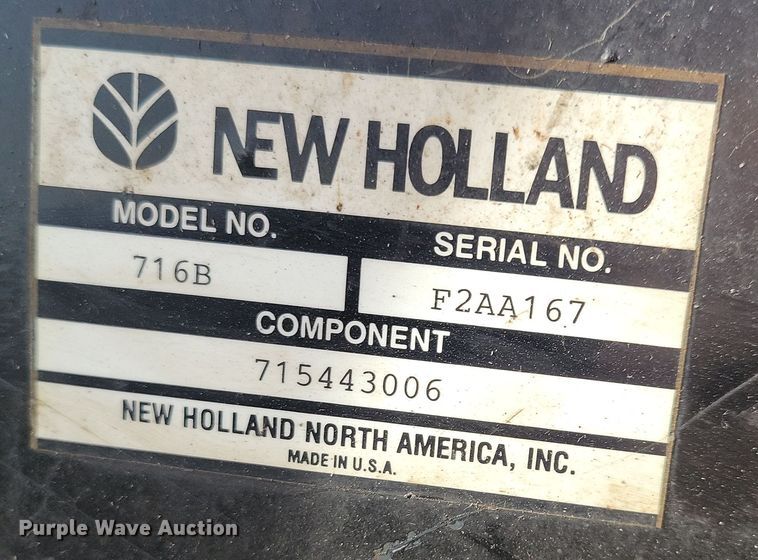 image for item JO9398 New Holland MC35 lawn mower