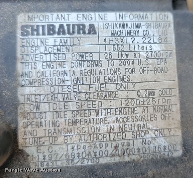 image for item JO9399 New Holland MC35 lawn mower