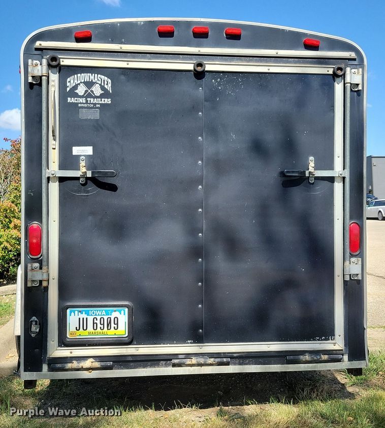 image for item JO9403 2001 Shadowmaster enclosed cargo trailer