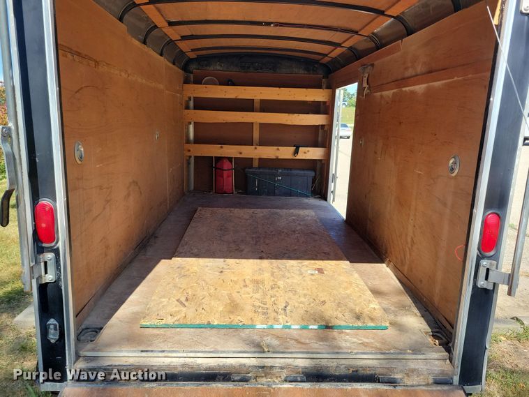 image for item JO9403 2001 Shadowmaster enclosed cargo trailer