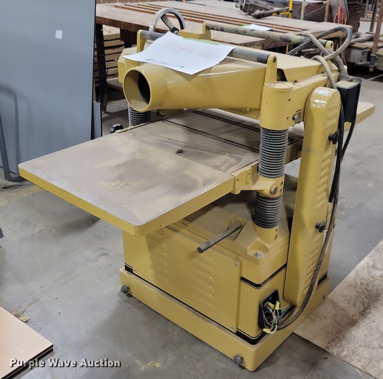 image for item JO9437 Powermatic planer