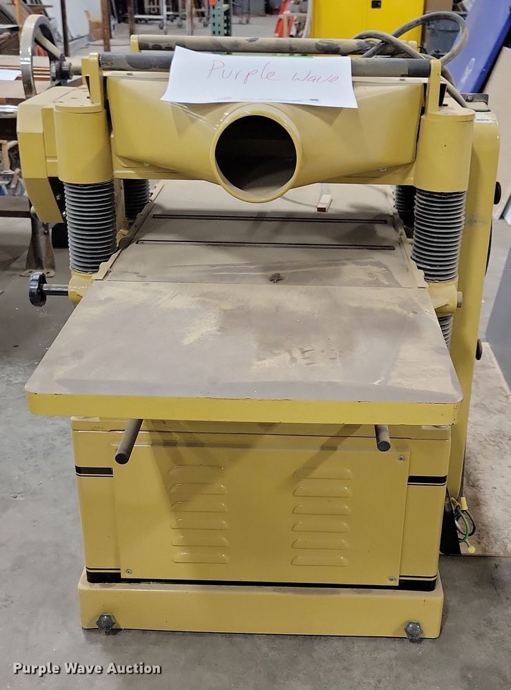 image for item JO9437 Powermatic planer