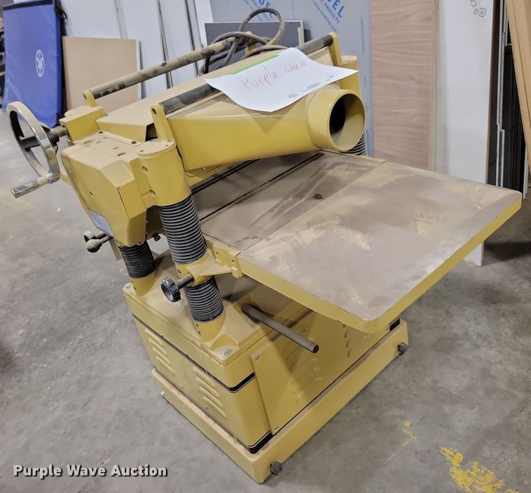 image for item JO9437 Powermatic planer
