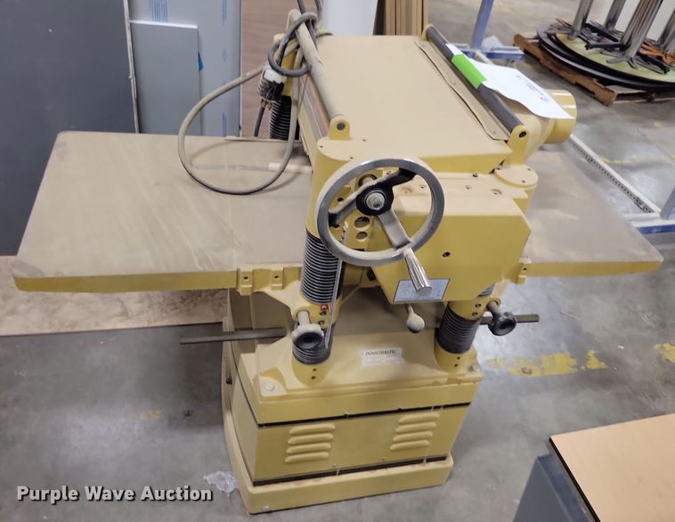 image for item JO9437 Powermatic planer