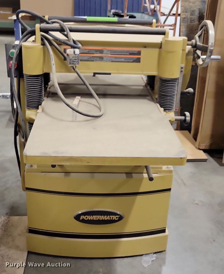 image for item JO9437 Powermatic planer