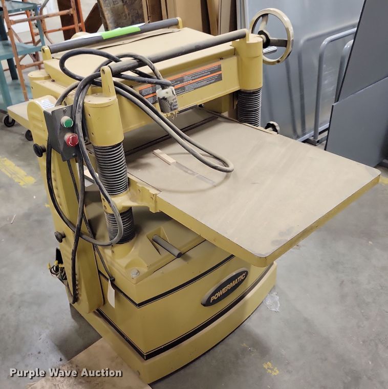 image for item JO9437 Powermatic planer