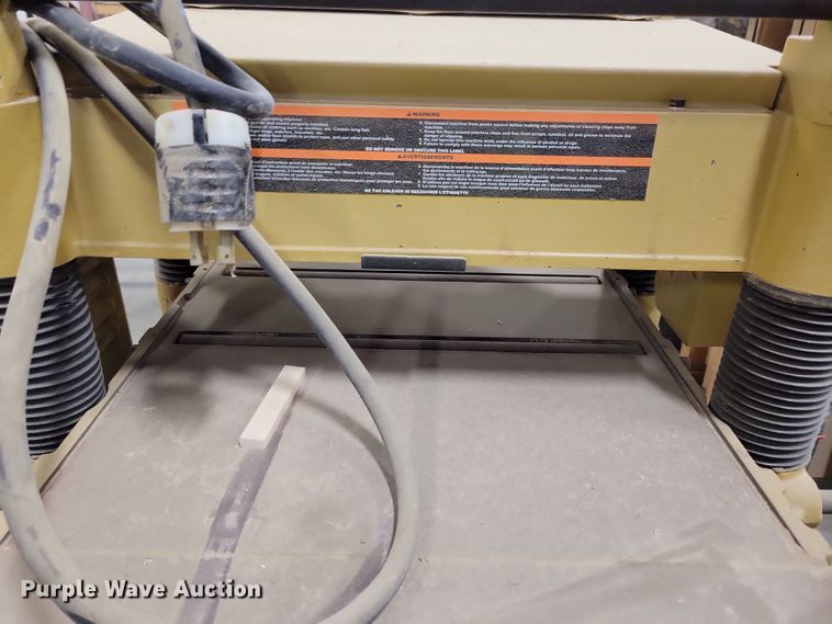 image for item JO9437 Powermatic planer